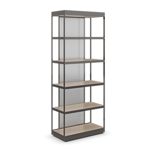 Caracole Shelf Life Bookcase – room setting