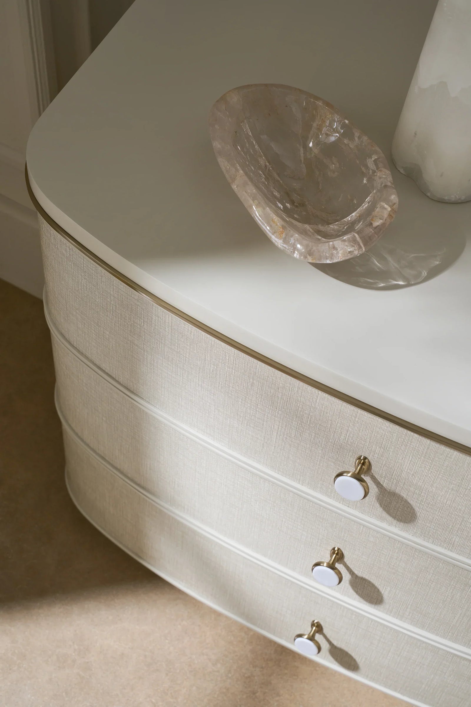 Caracole Lyon Nightstand – back view
