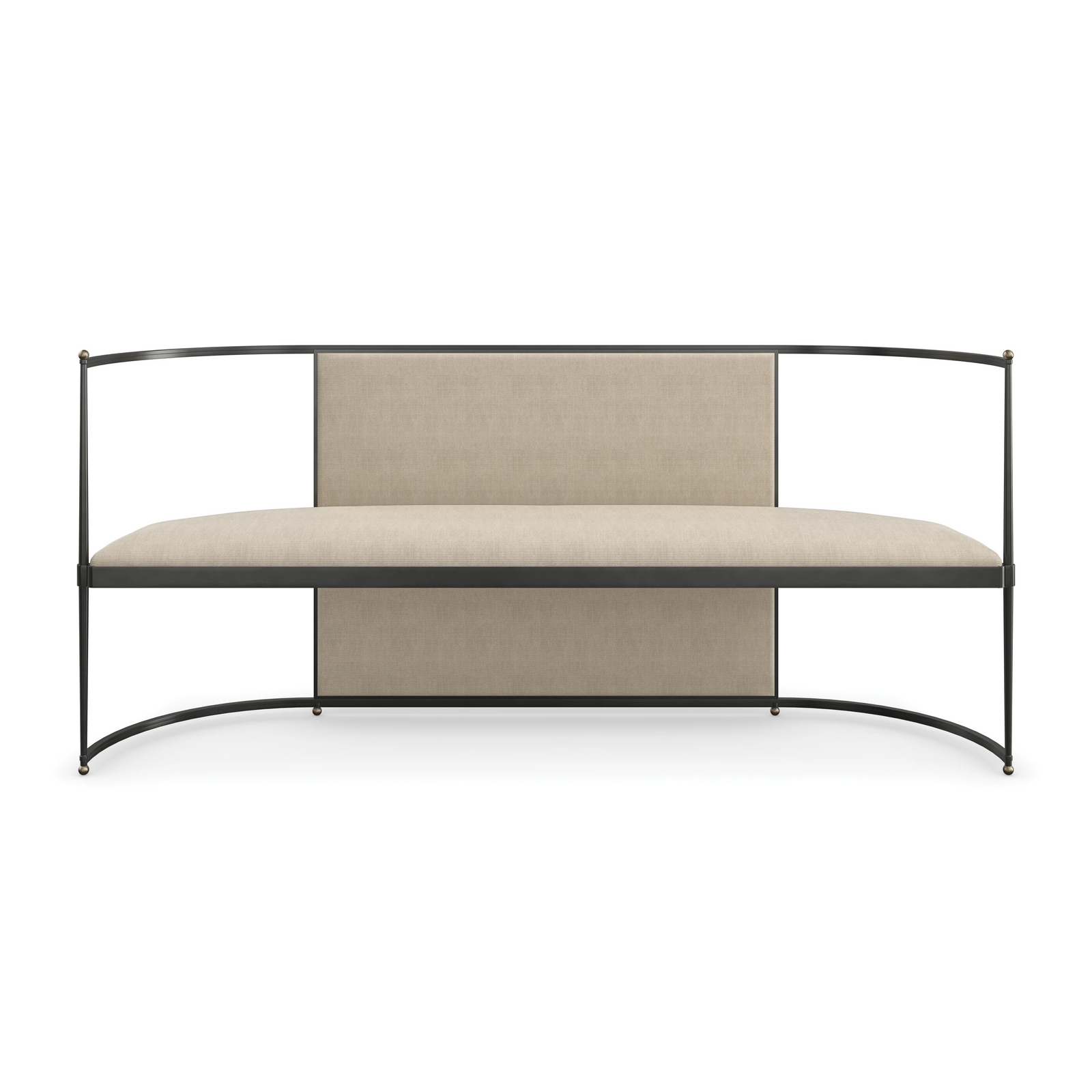 Caracole Toulouse Bench – front view