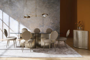 Caracole Aphelion Dining Table – detail