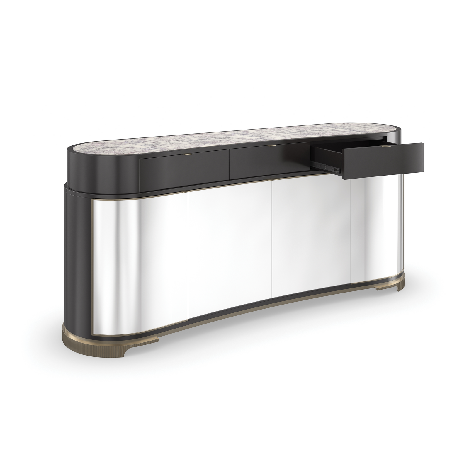 Caracole Glace Sideboard – top view