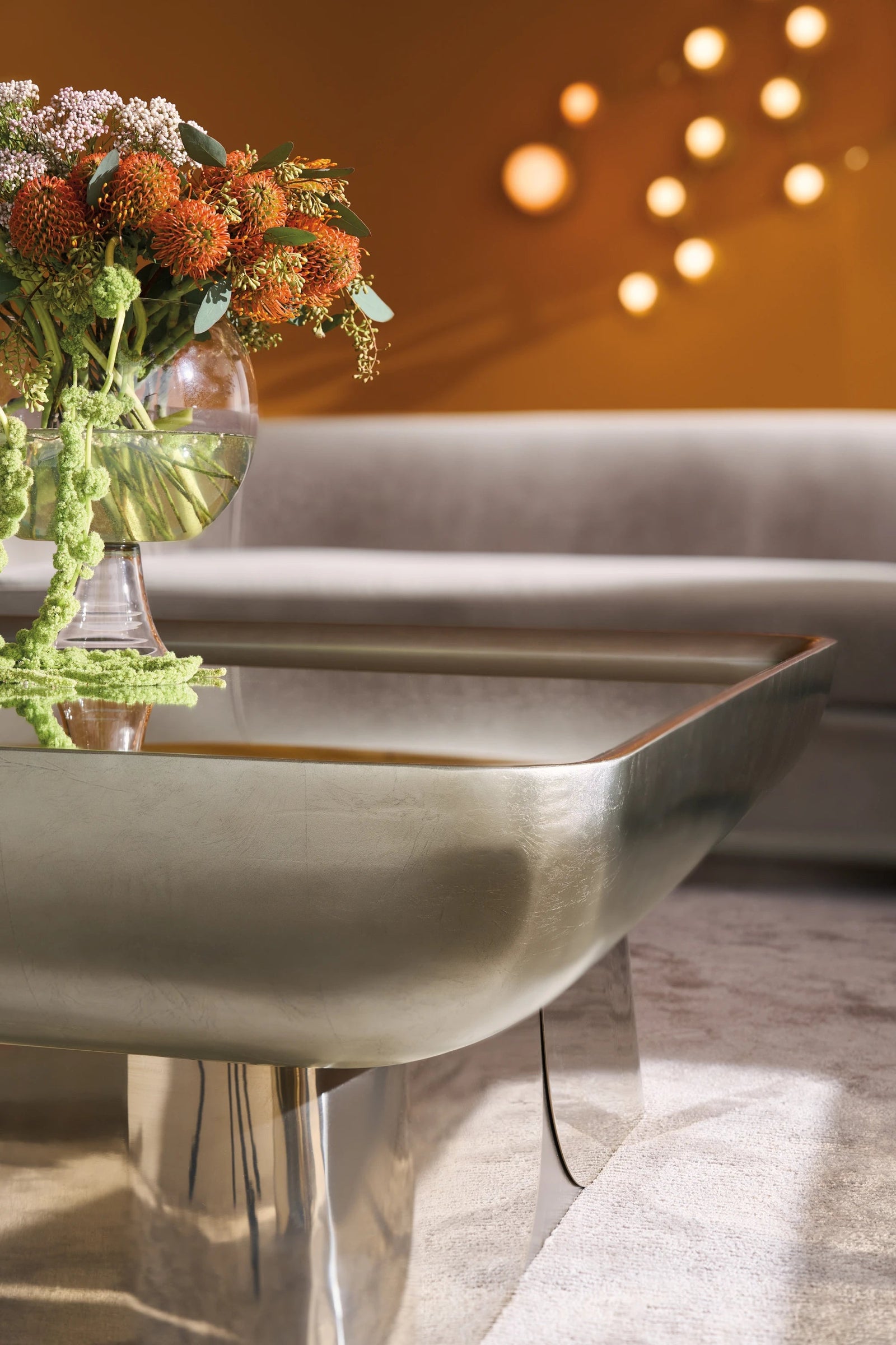 Caracole Zenith Cocktail Table – side view