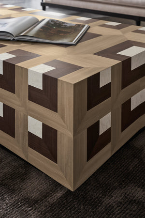 Caracole Illusion Cocktail Table – side view