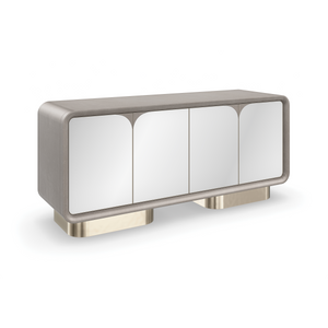 Caracole Aero Media Console – top view