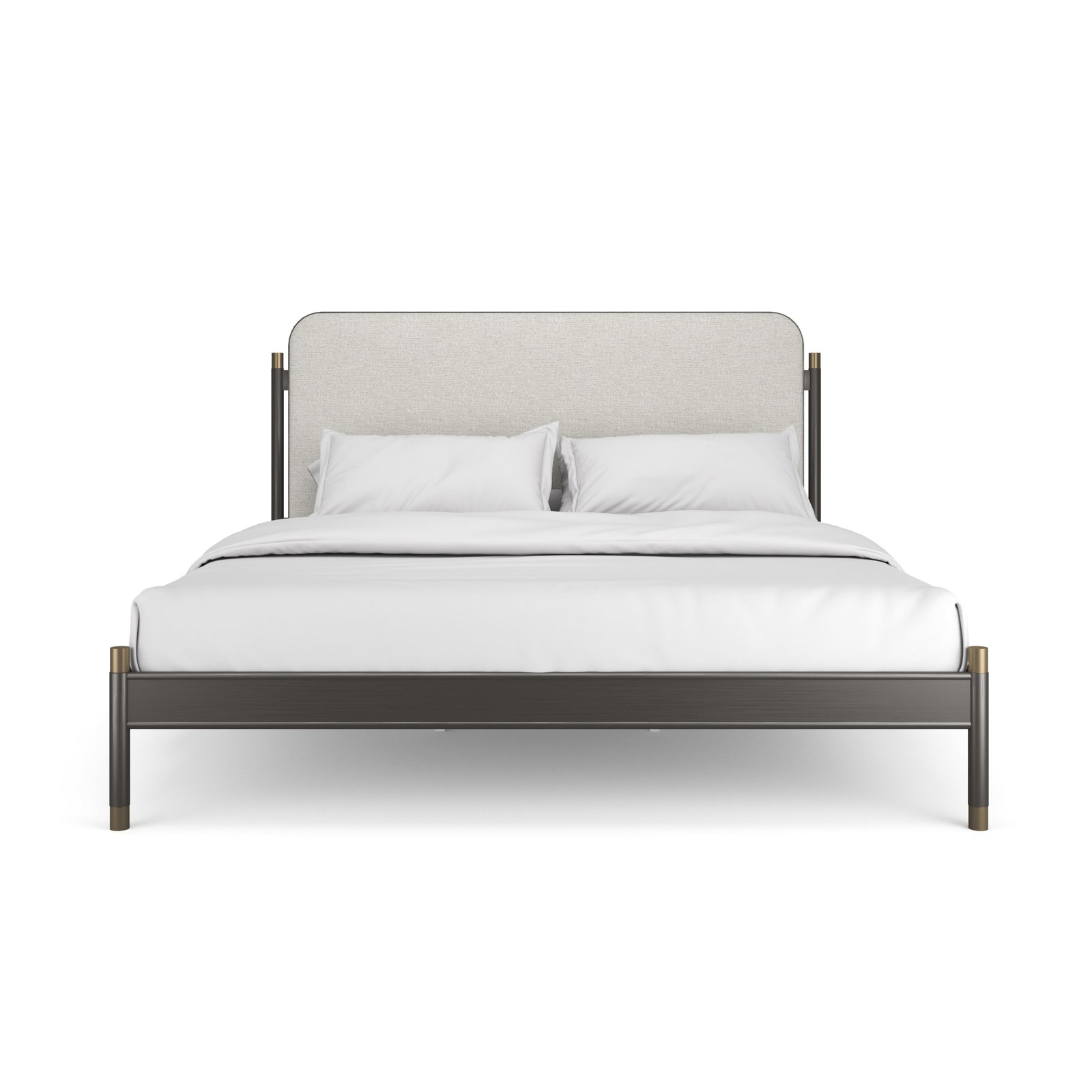Caracole Campaign Bed – front view