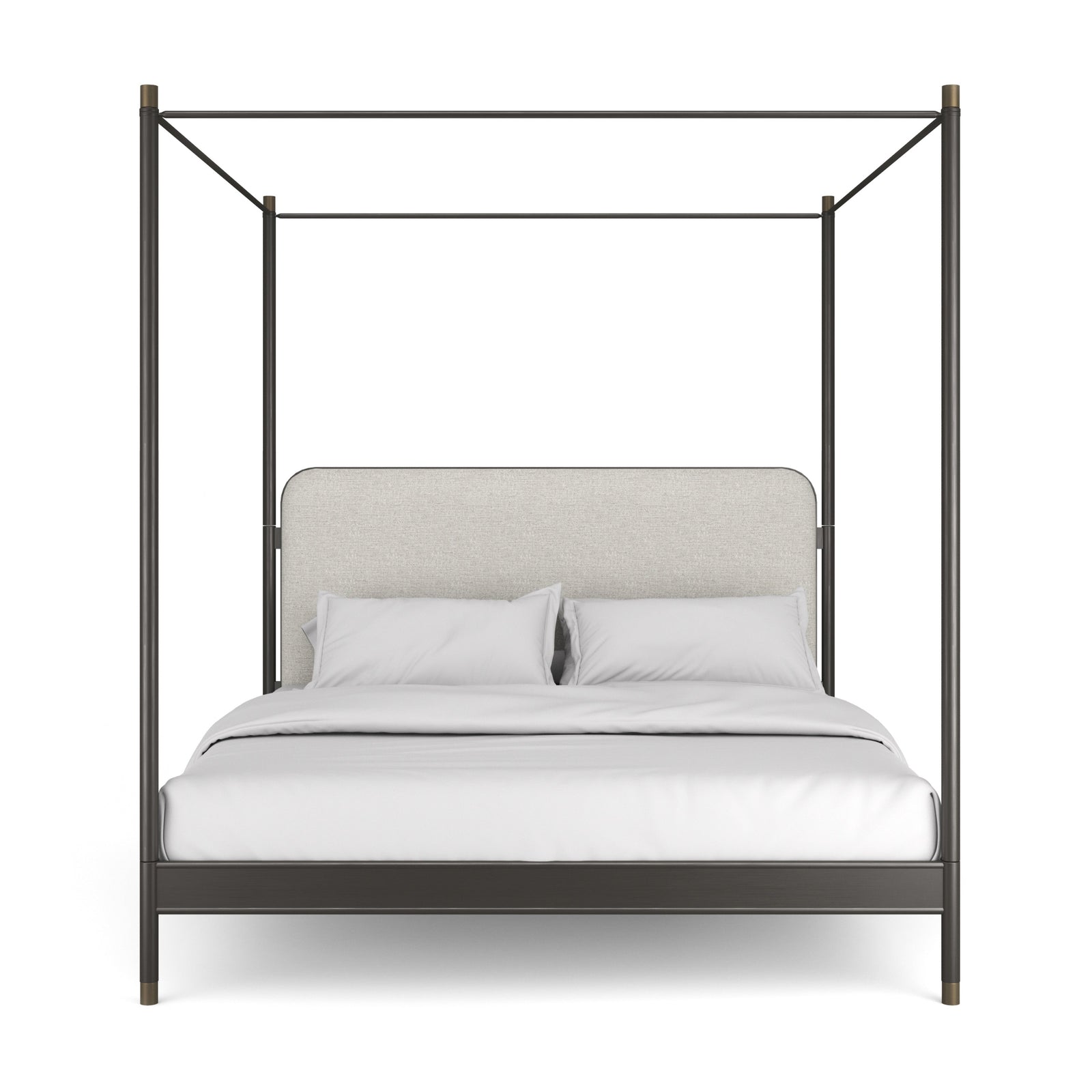 Caracole Campaign Bed – angle view
