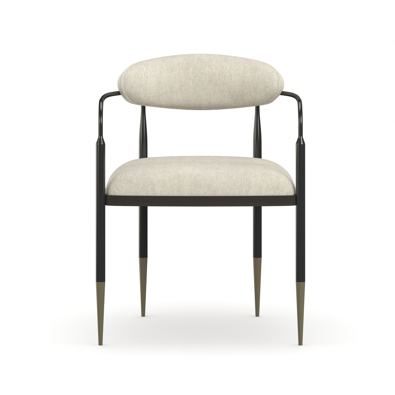 Caracole Epoch Dining Armchair – front view