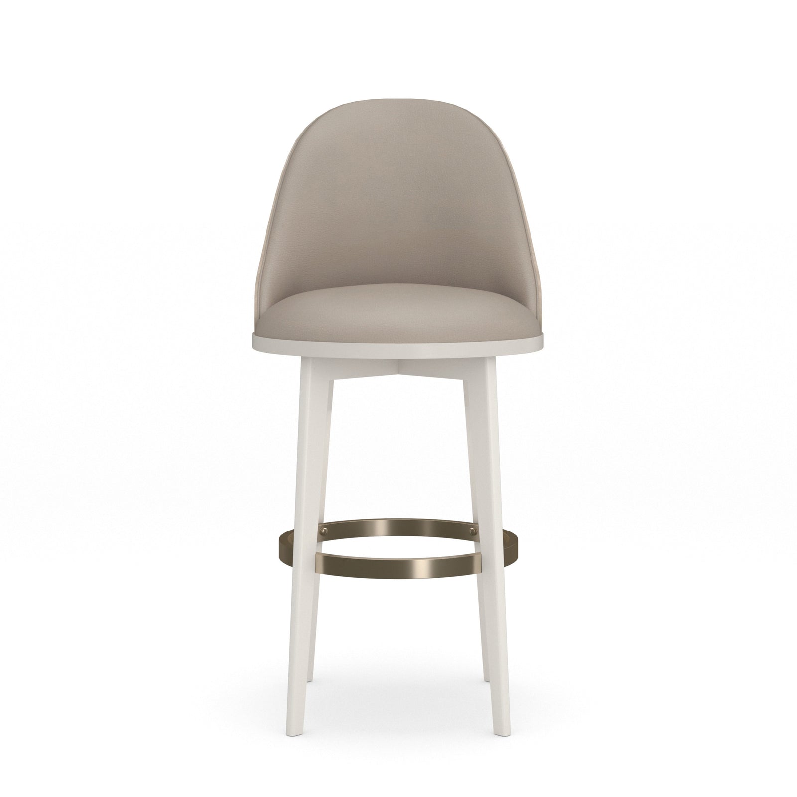 Caracole Another Round Bar Stool – front view