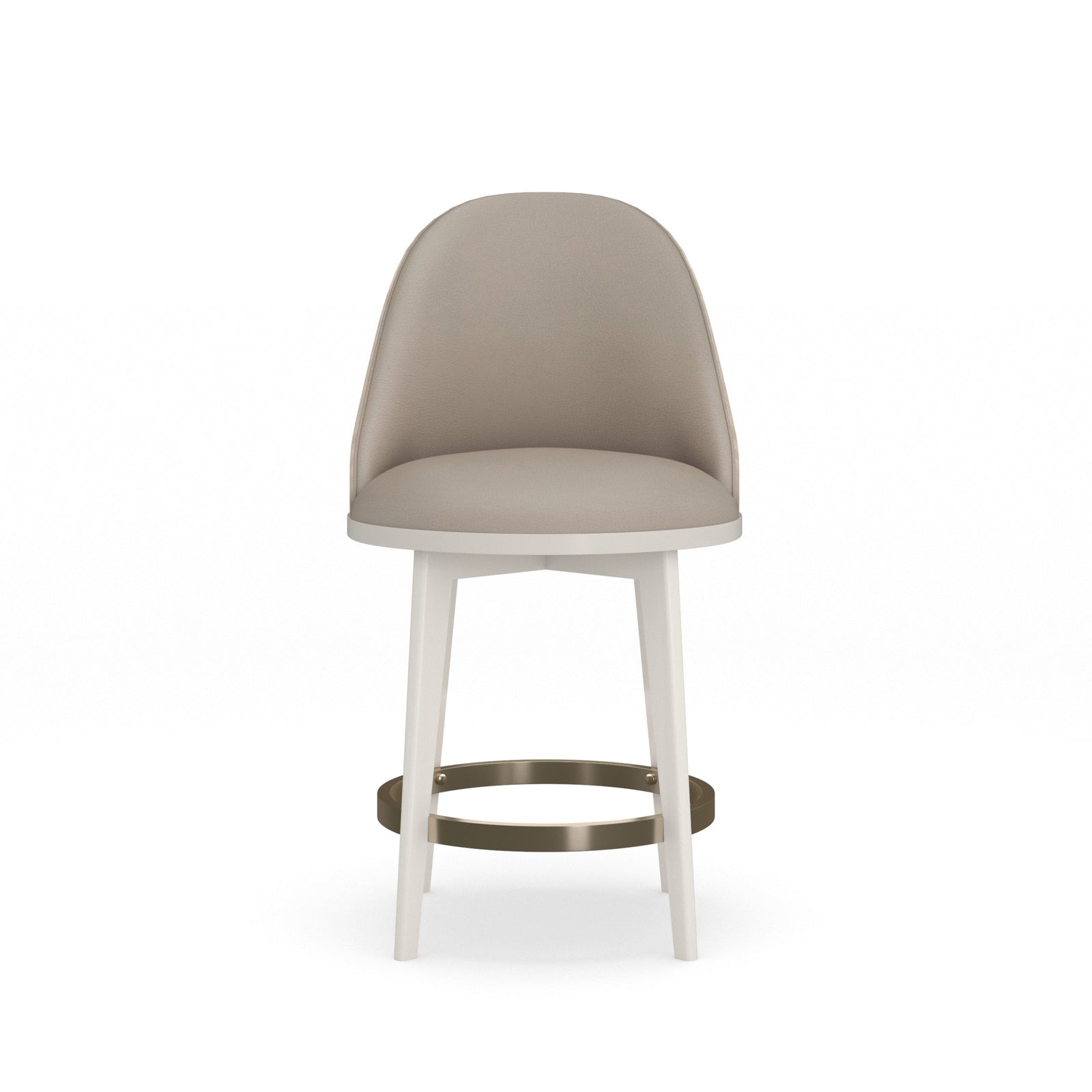 Caracole Another Round Counter Stool – front view