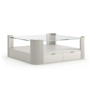 Caracole Love Square Cocktail Table – detail