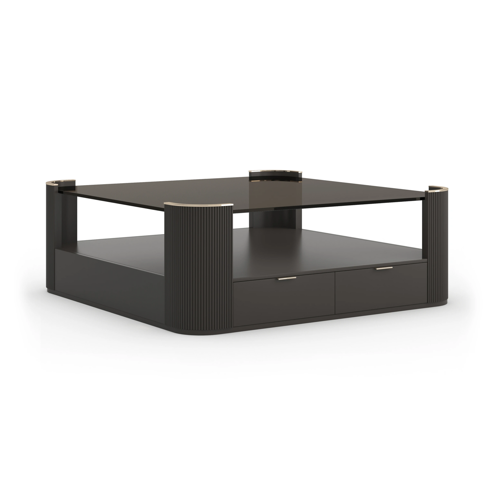 Caracole Love Square Cocktail Table – back view