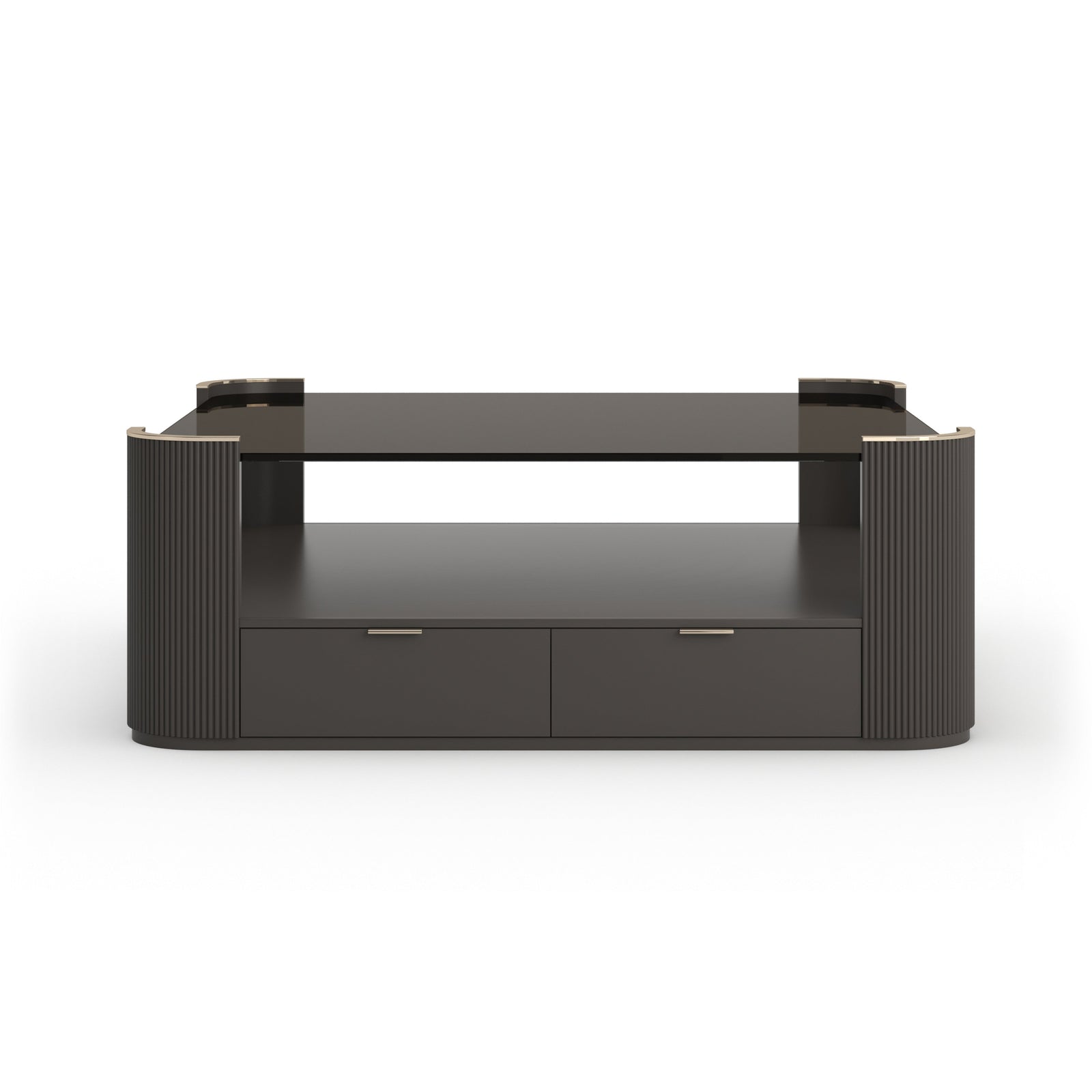 Caracole Love Square Cocktail Table – front view