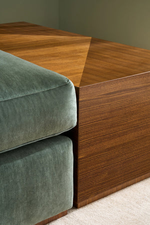 Caracole Bello Rectangle Cocktail Table – side view