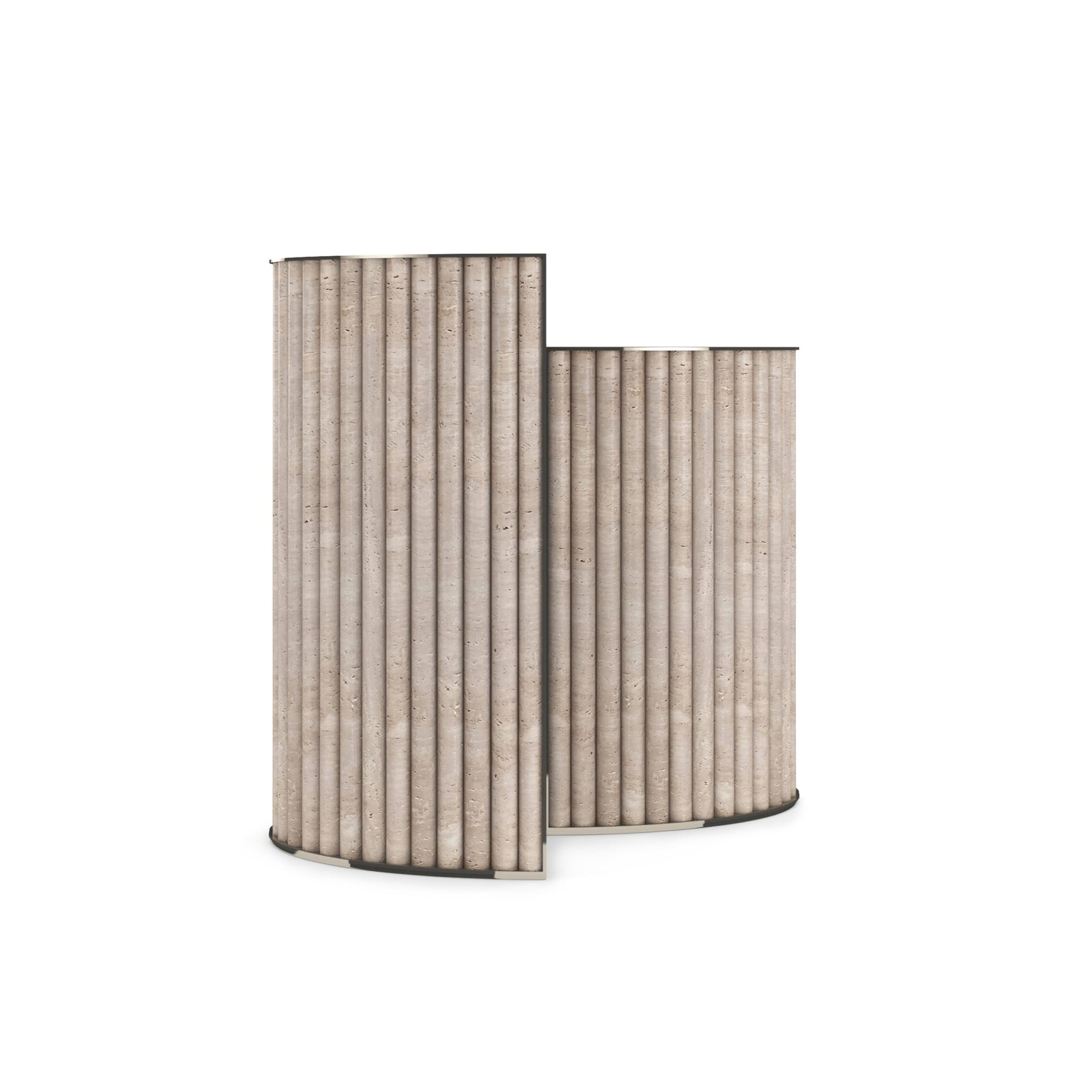 Caracole Hewn Accent Table – room setting