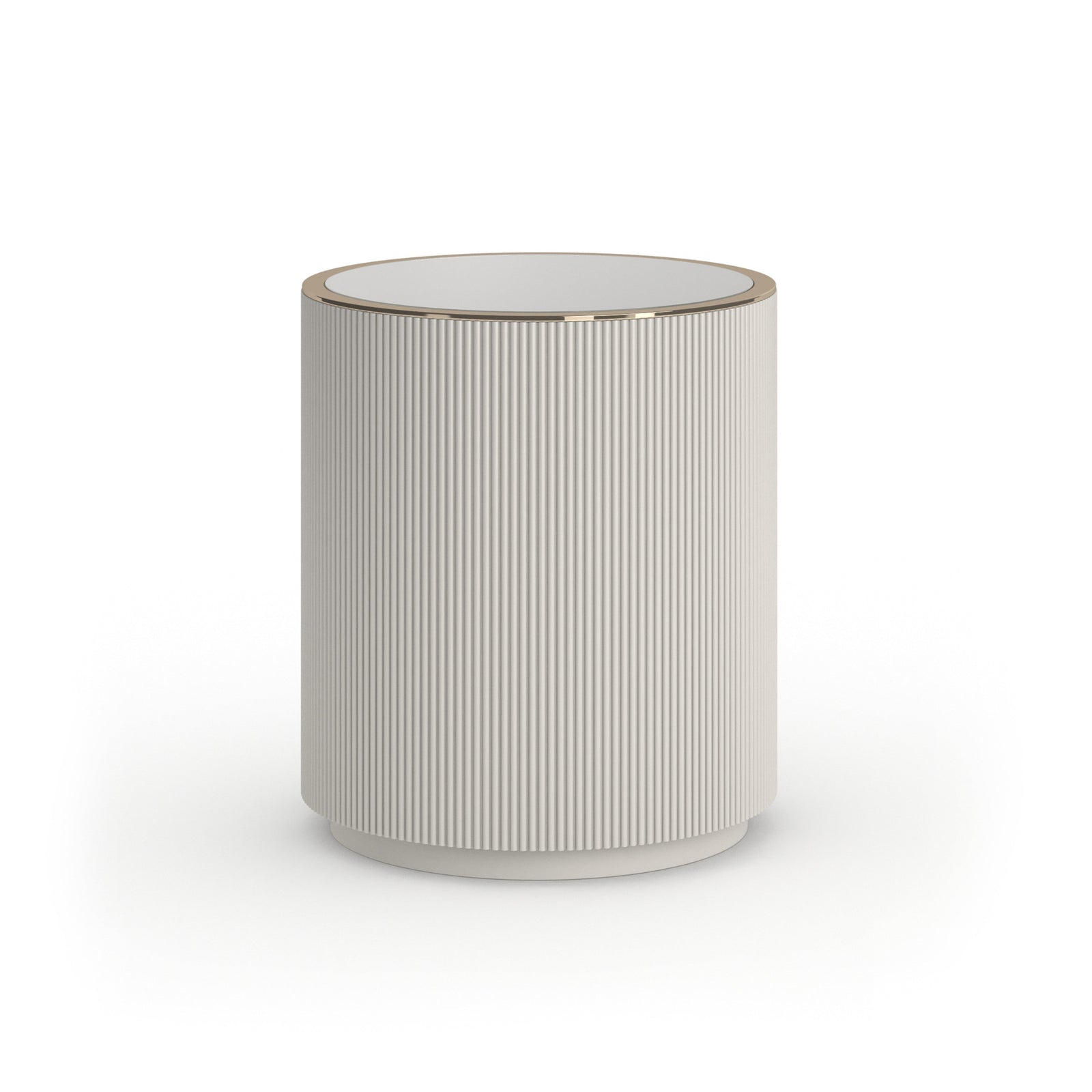 Caracole Love Round End Table – front view