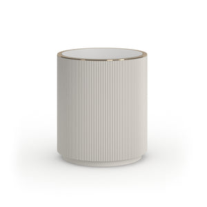 Caracole Love Round End Table – front view