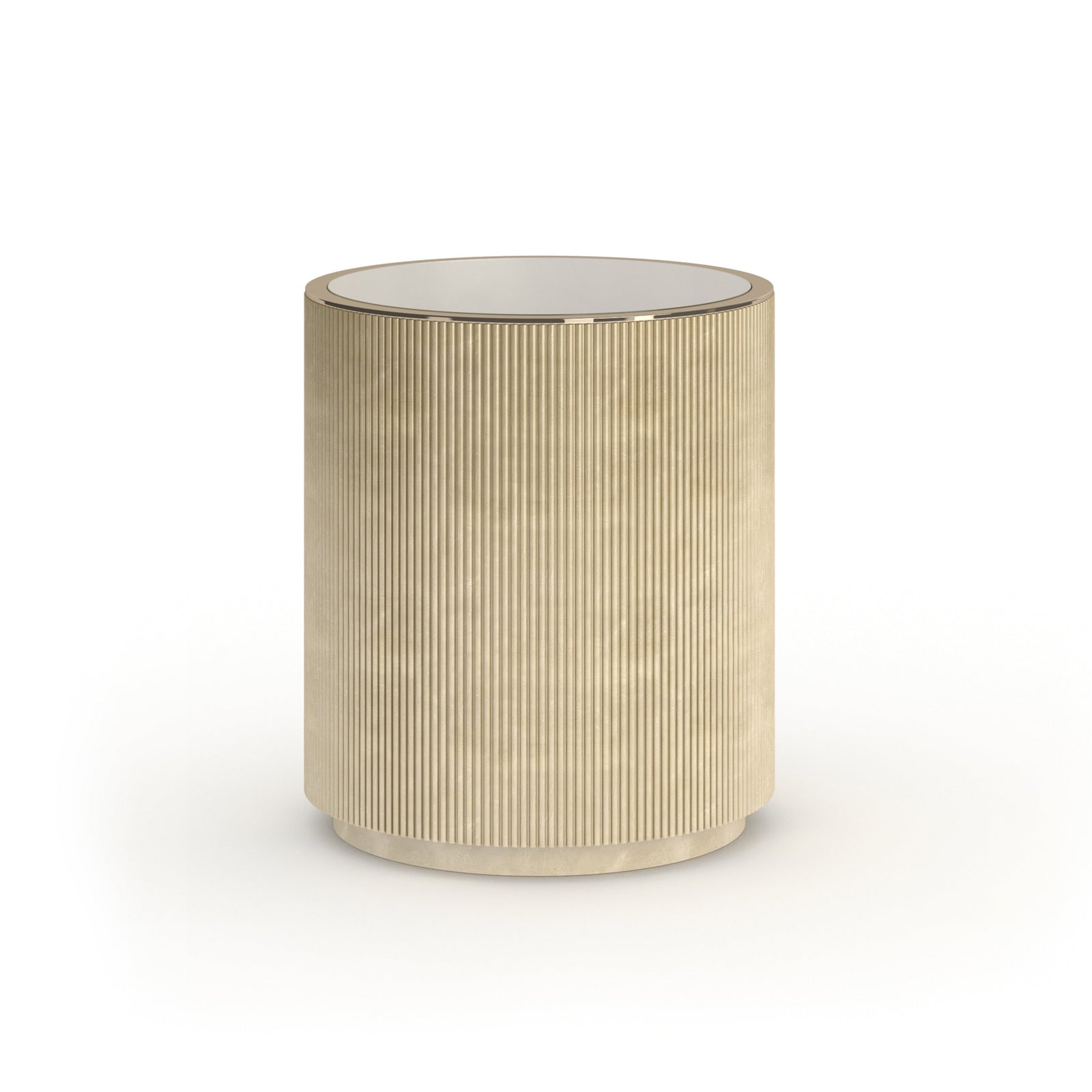 Caracole Love Round End Table – front view