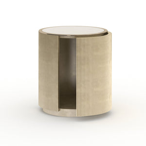 Caracole Love Round End Table – back view