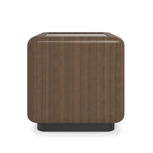 Caracole Gelee Monolith Square Accent Table – front view