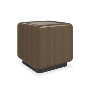Caracole Gelee Monolith Square Accent Table – detail