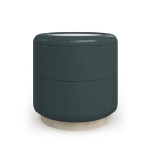 Caracole Gelee Monolith Round Accent Table – front view