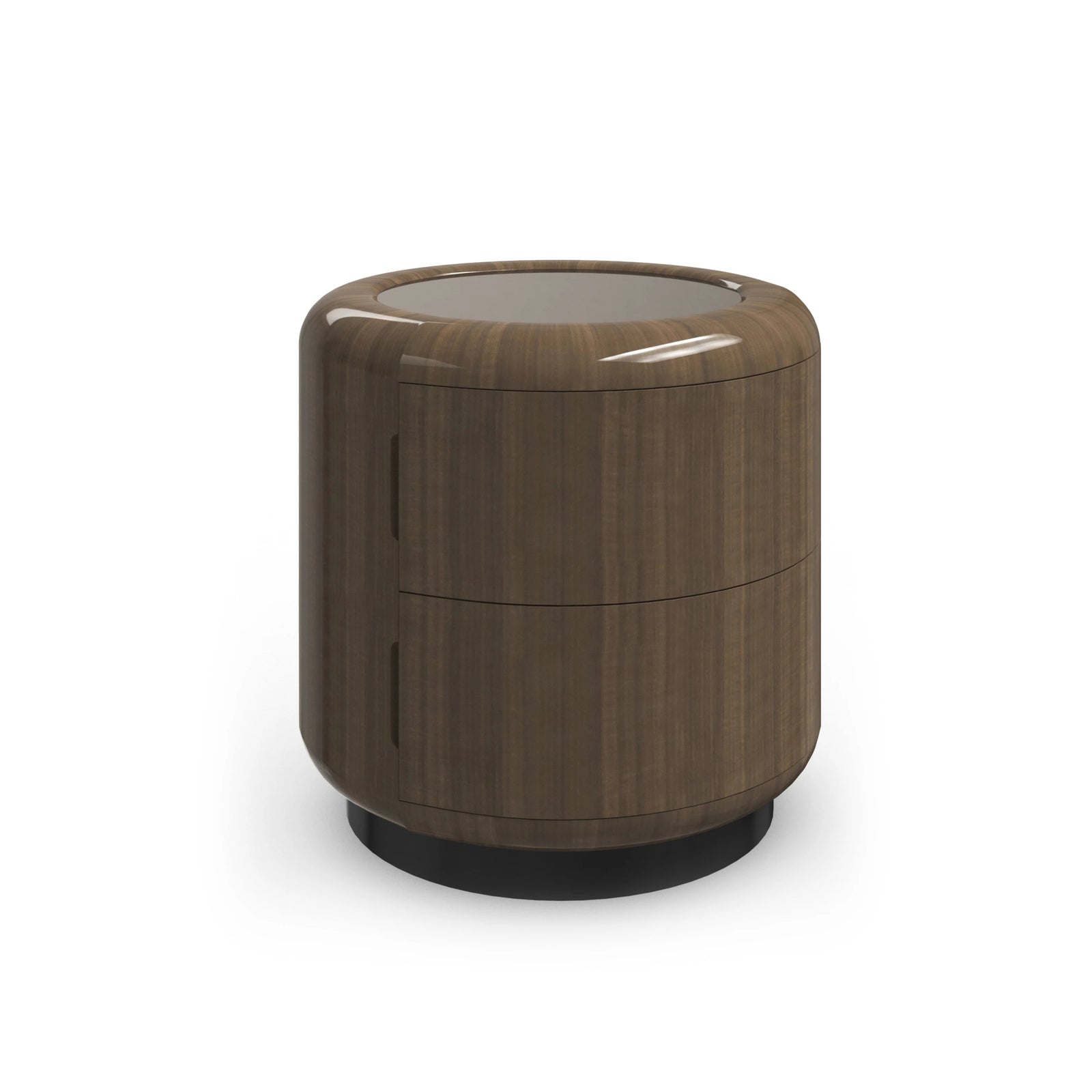 Caracole Gelee Monolith Round Accent Table – top view