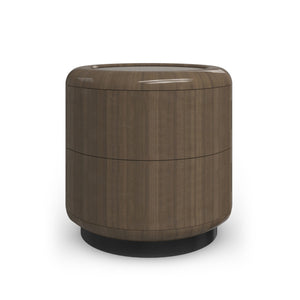 Caracole Gelee Monolith Round Accent Table – front view