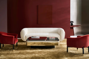 Caracole Periphery Square Accent Tray – angle view