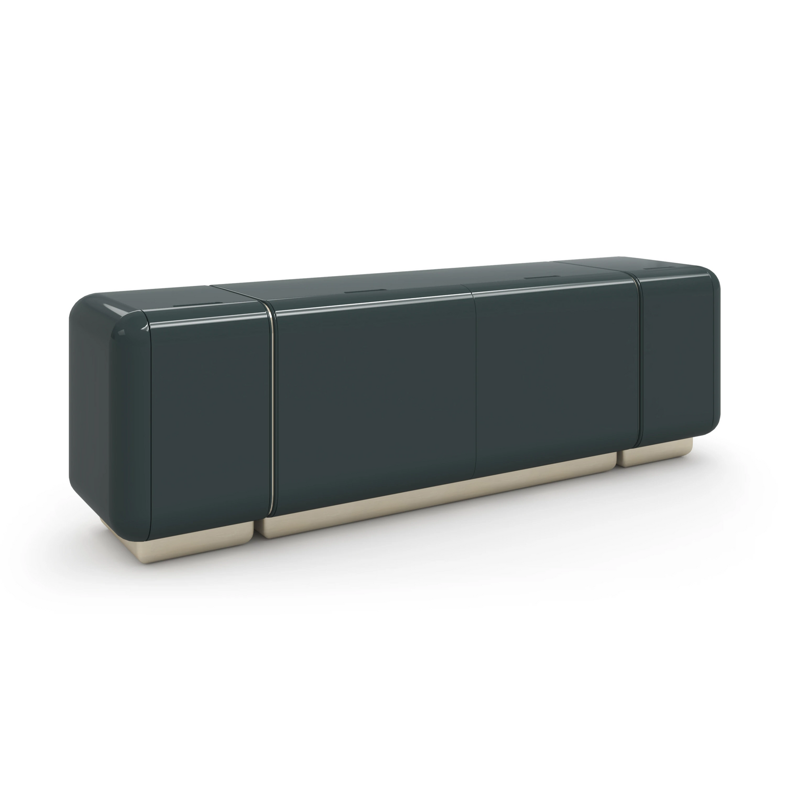 Caracole Gelee Media Console – side view
