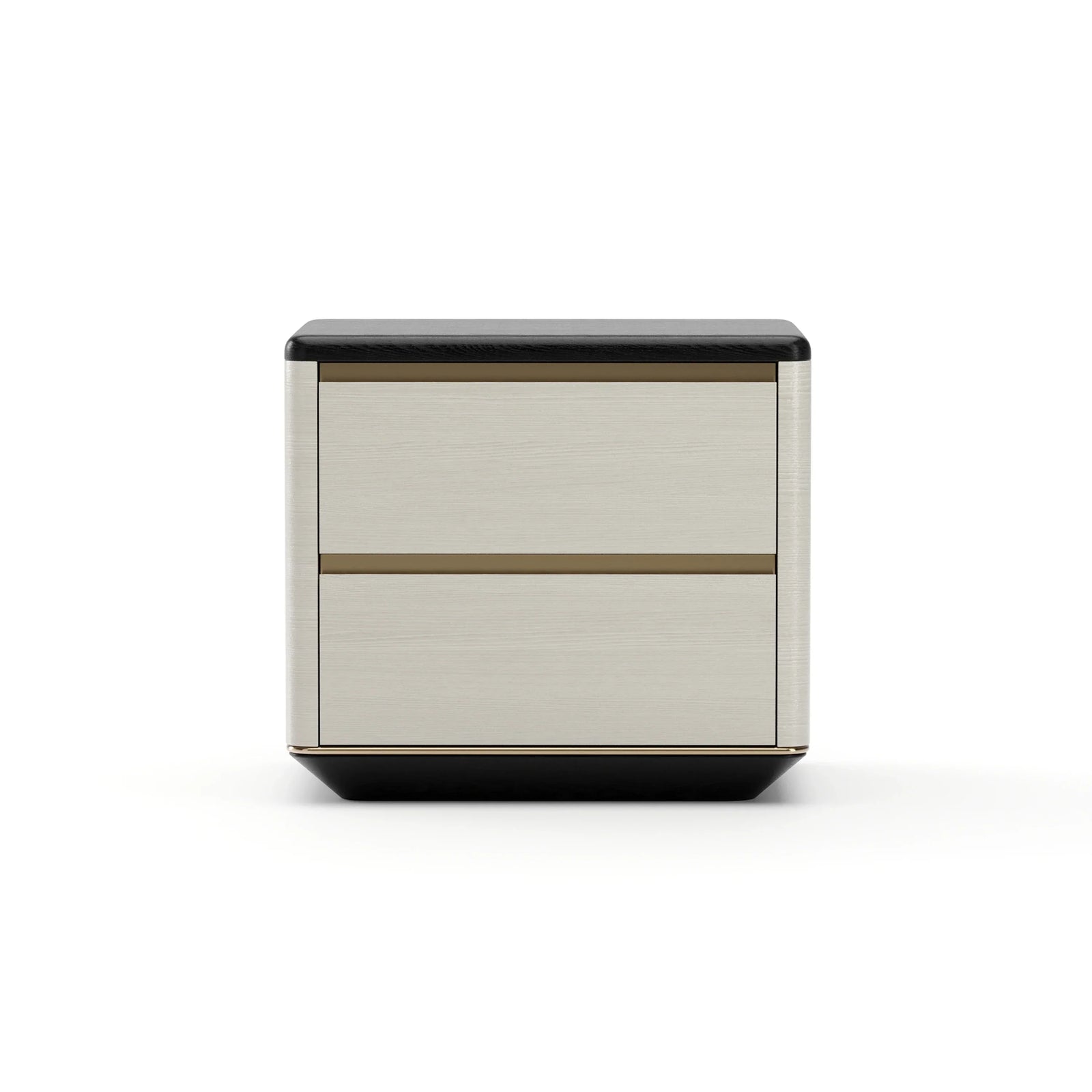 Caracole Madera Plinth Nightstand – front view