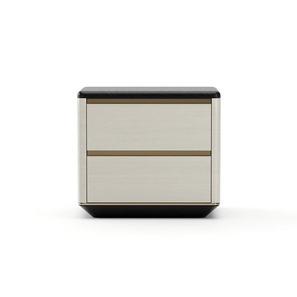 Caracole Madera Plinth Nightstand – front view
