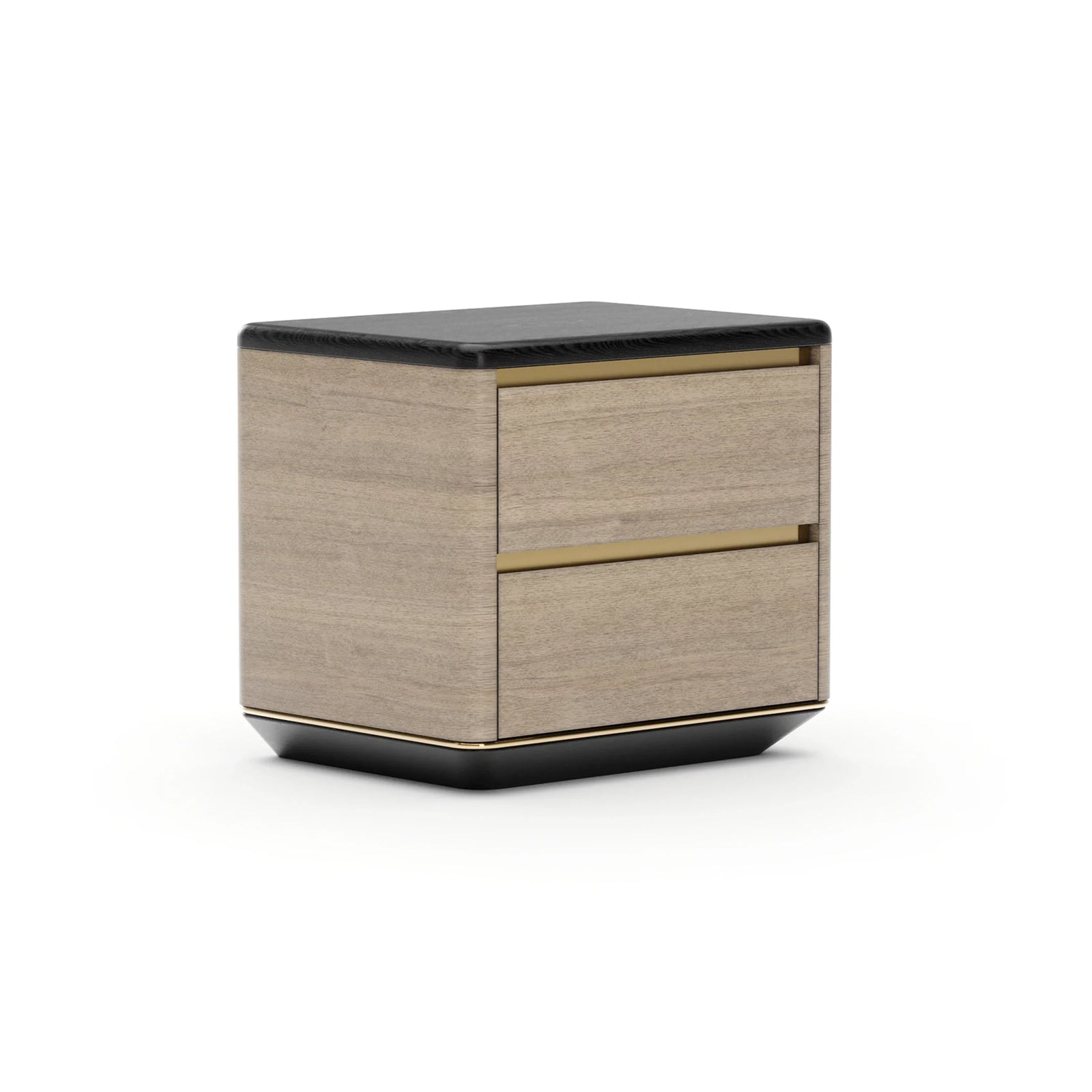 Caracole Madera Plinth Nightstand – angle view