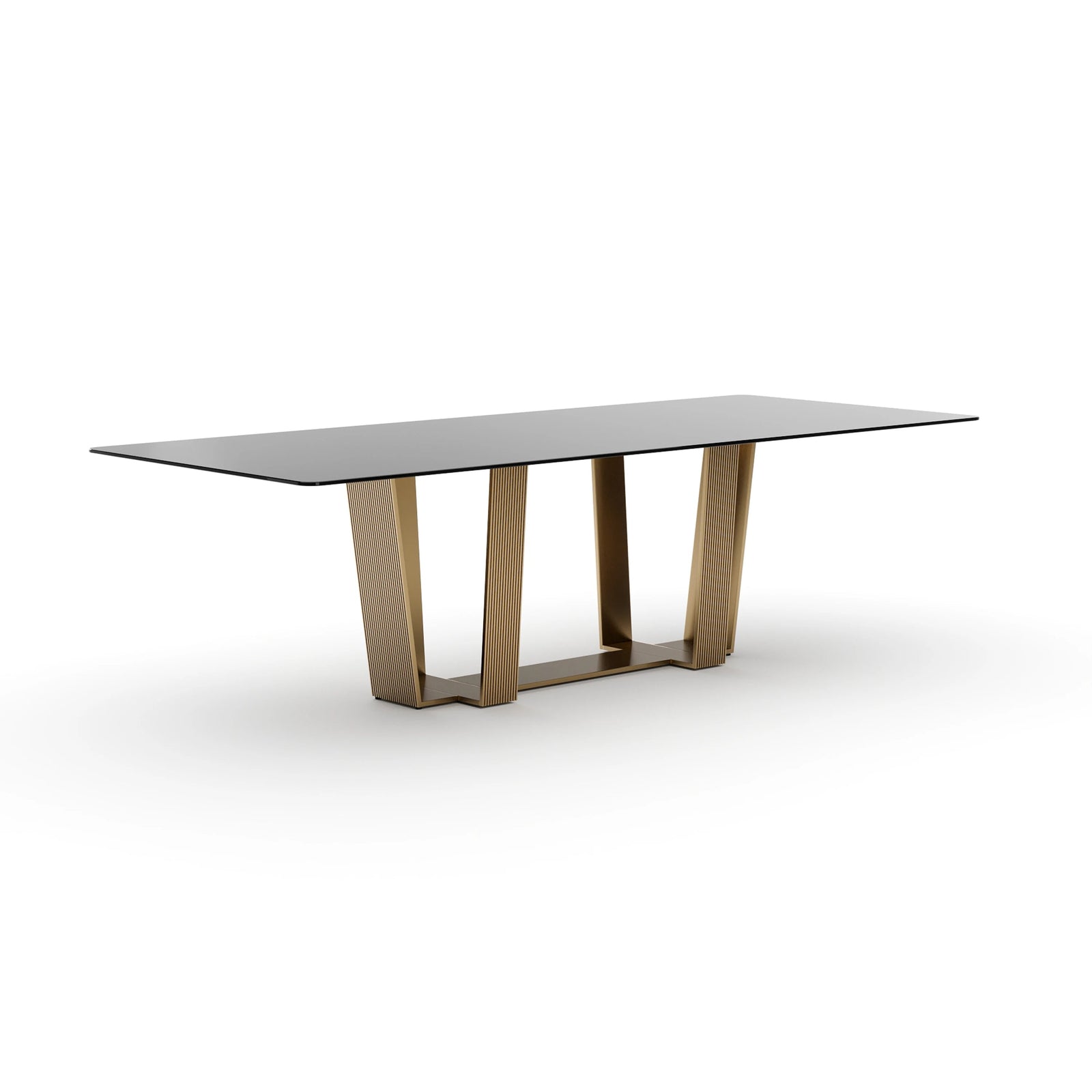Caracole Counter Balance Dining Table – side view