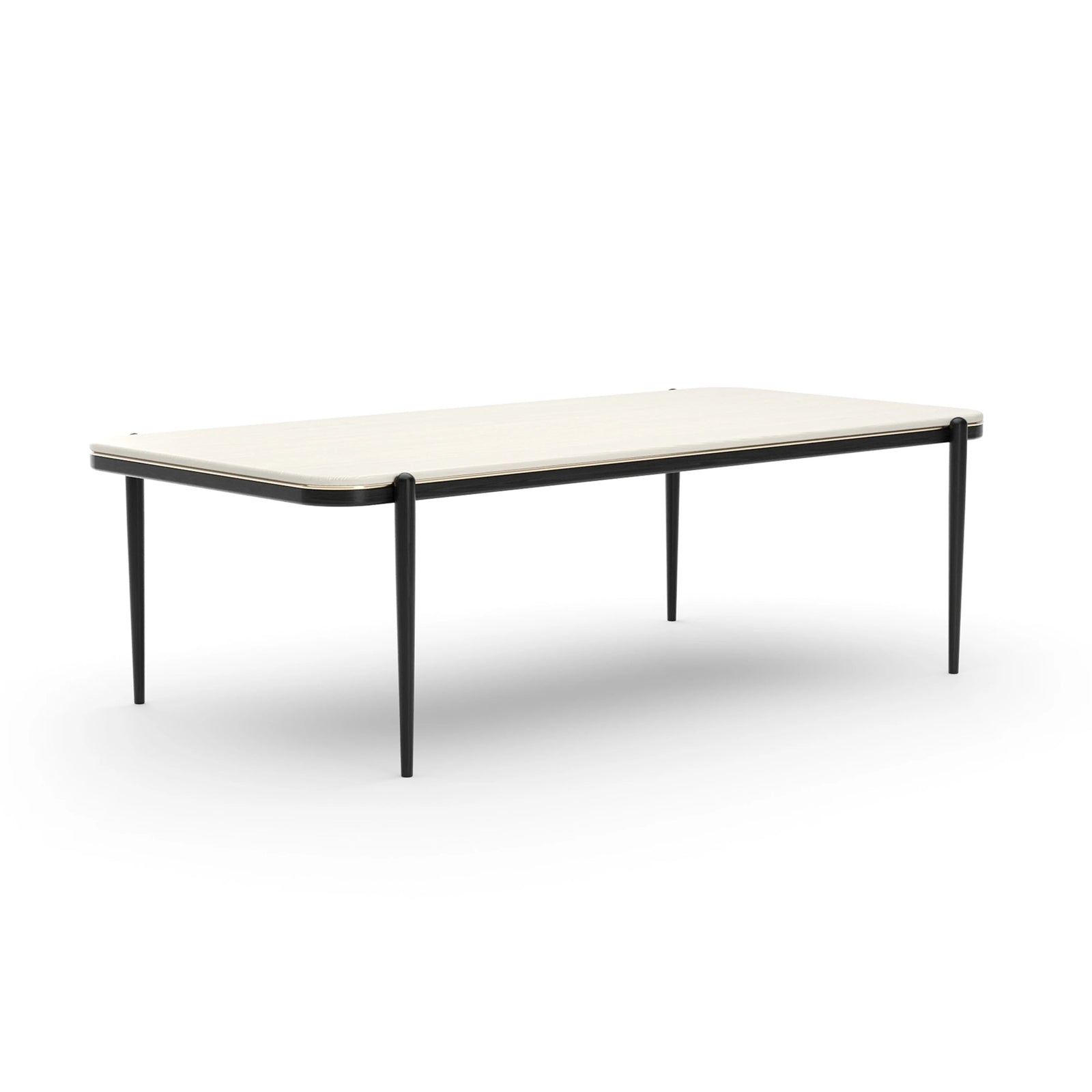 Caracole Madera Opal Dining Table – angle view