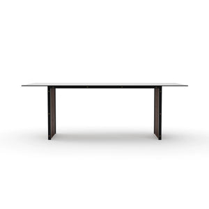 Caracole Pinstripe Dining Table – front view