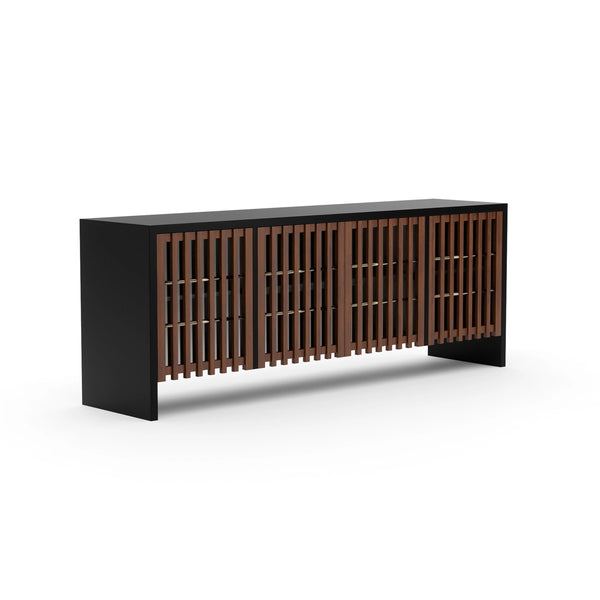 Caracole Pinstripe Sideboard – angle view