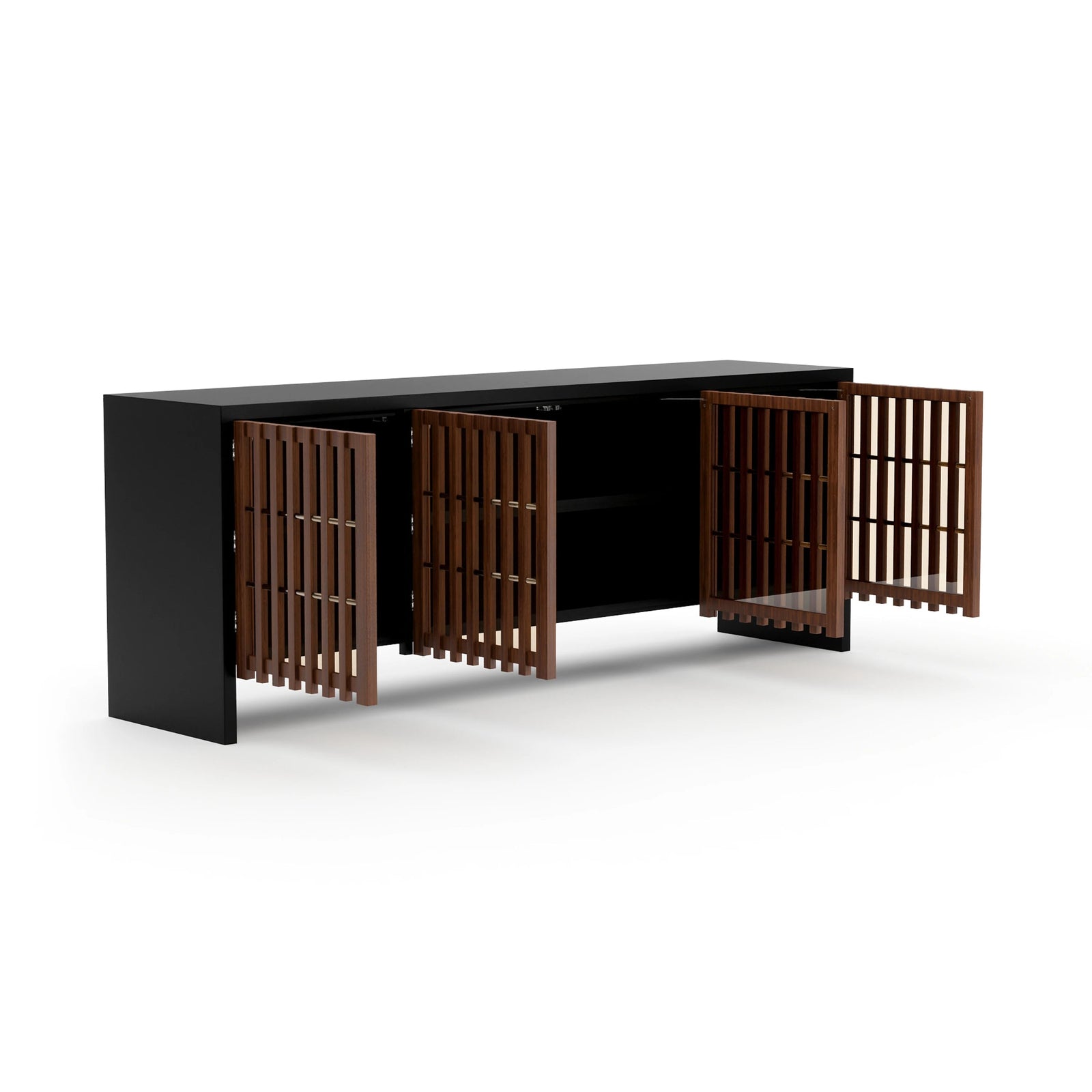 Caracole Pinstripe Sideboard – room setting