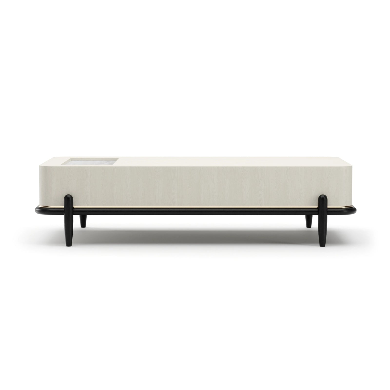 Caracole Madera Leg Cocktail Table – front view