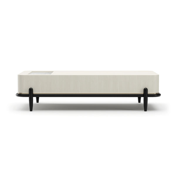 Caracole Madera Leg Cocktail Table – front view