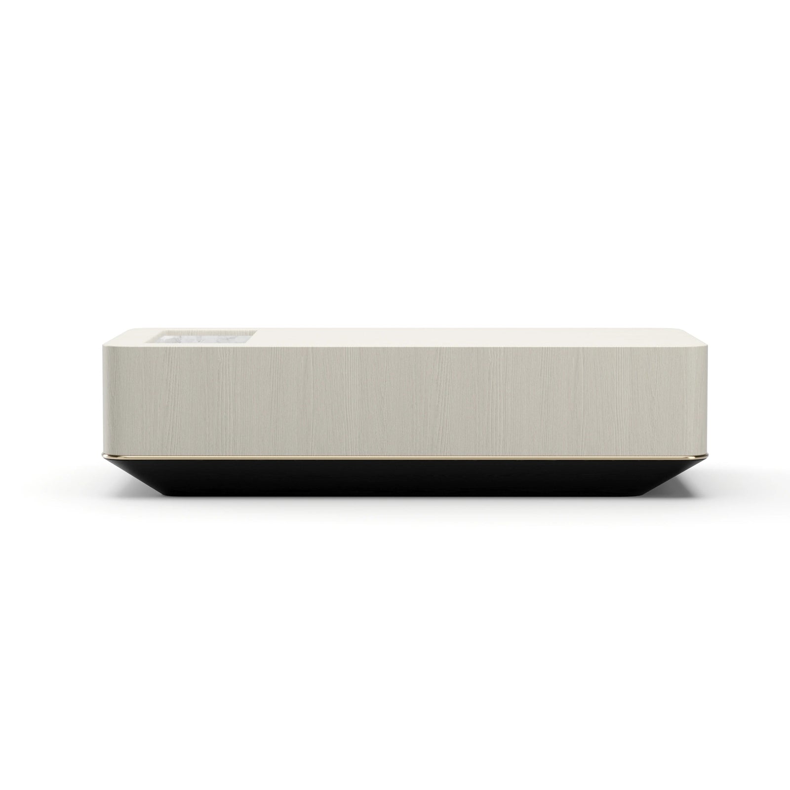 Caracole Madera Plinth Cocktail Table – front view