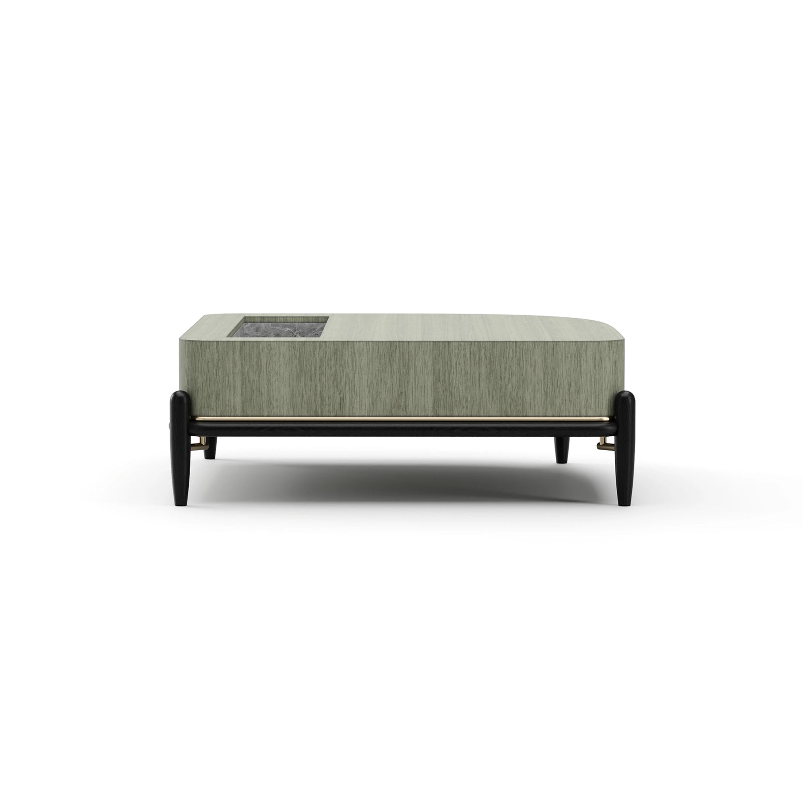 Caracole Madera Corner Cocktail Table – front view