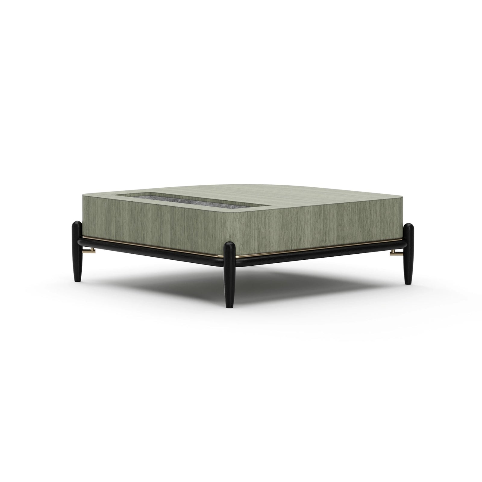 Caracole Madera Corner Cocktail Table – angle view