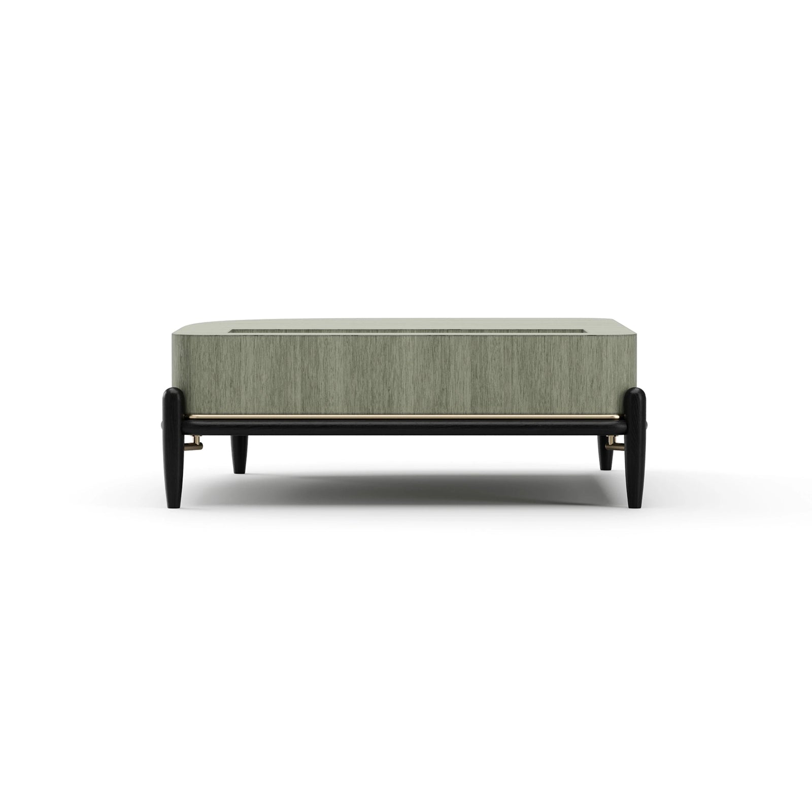 Caracole Madera Corner Cocktail Table – side view