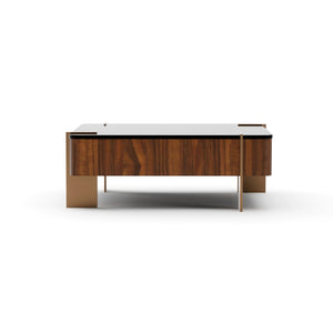 Caracole Altura Square Cocktail Table – front view
