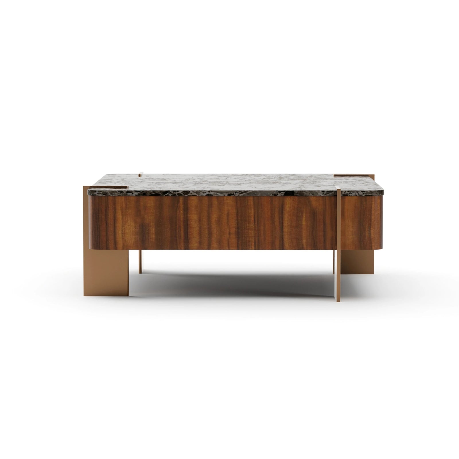 Caracole Altura Square Cocktail Table – front view