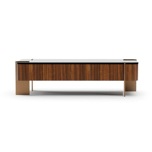 Caracole Altura Rectangle Cocktail Table – front view