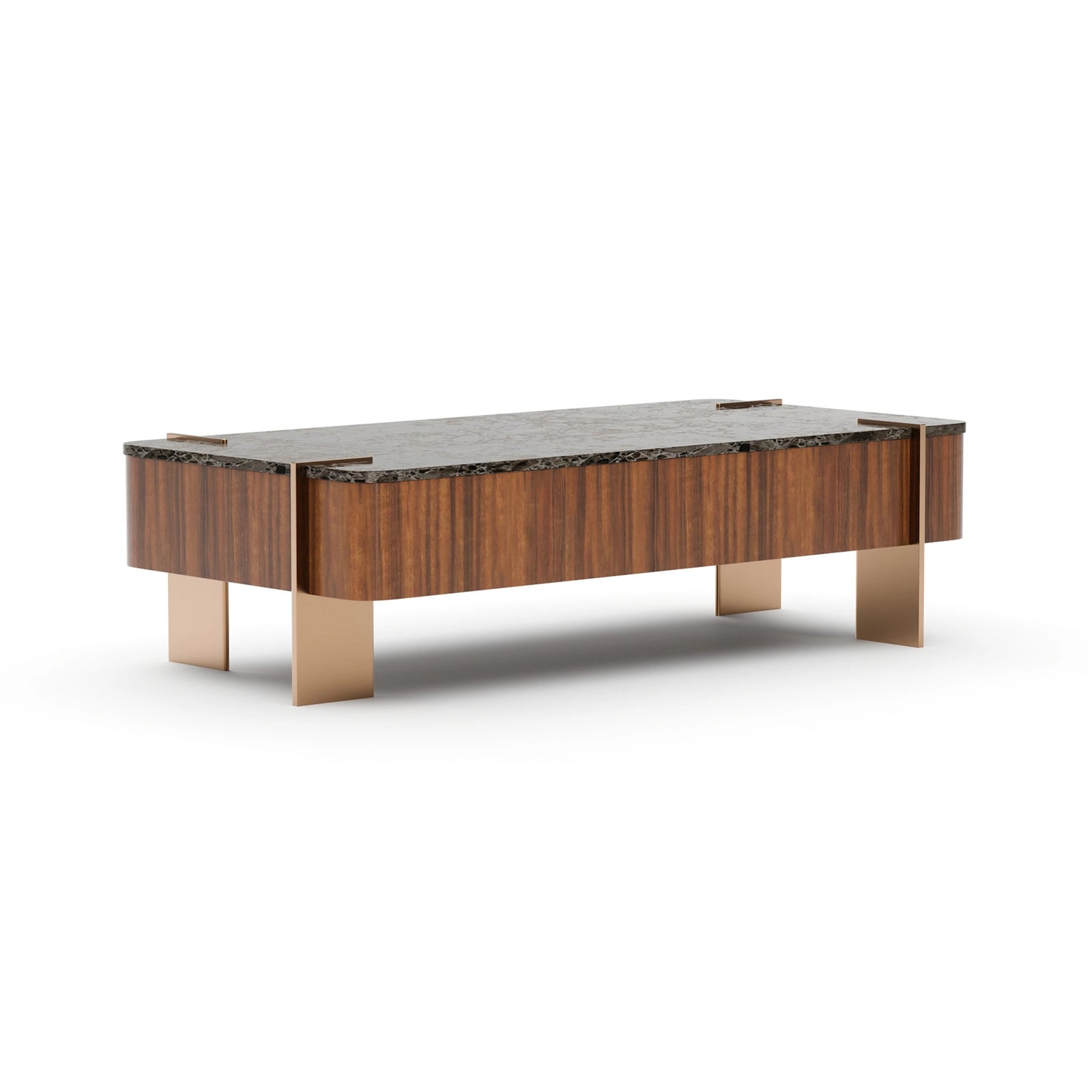 Caracole Altura Rectangle Cocktail Table – room setting