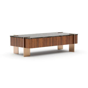 Caracole Altura Rectangle Cocktail Table – room setting