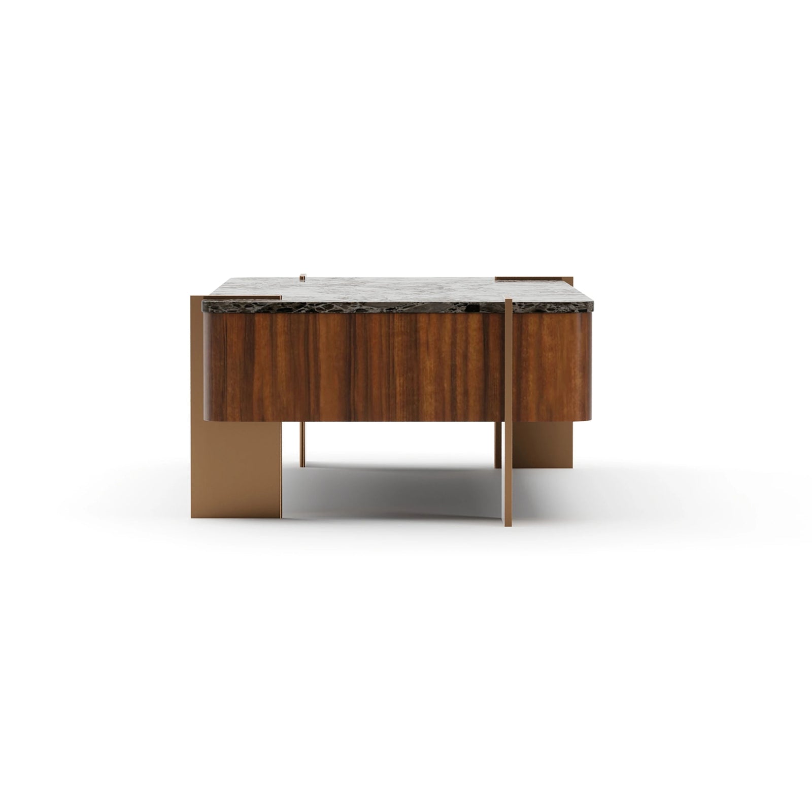 Caracole Altura Rectangle Cocktail Table – back view