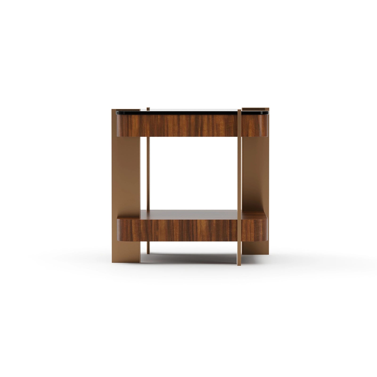 Caracole Altura Square Side Table – top view
